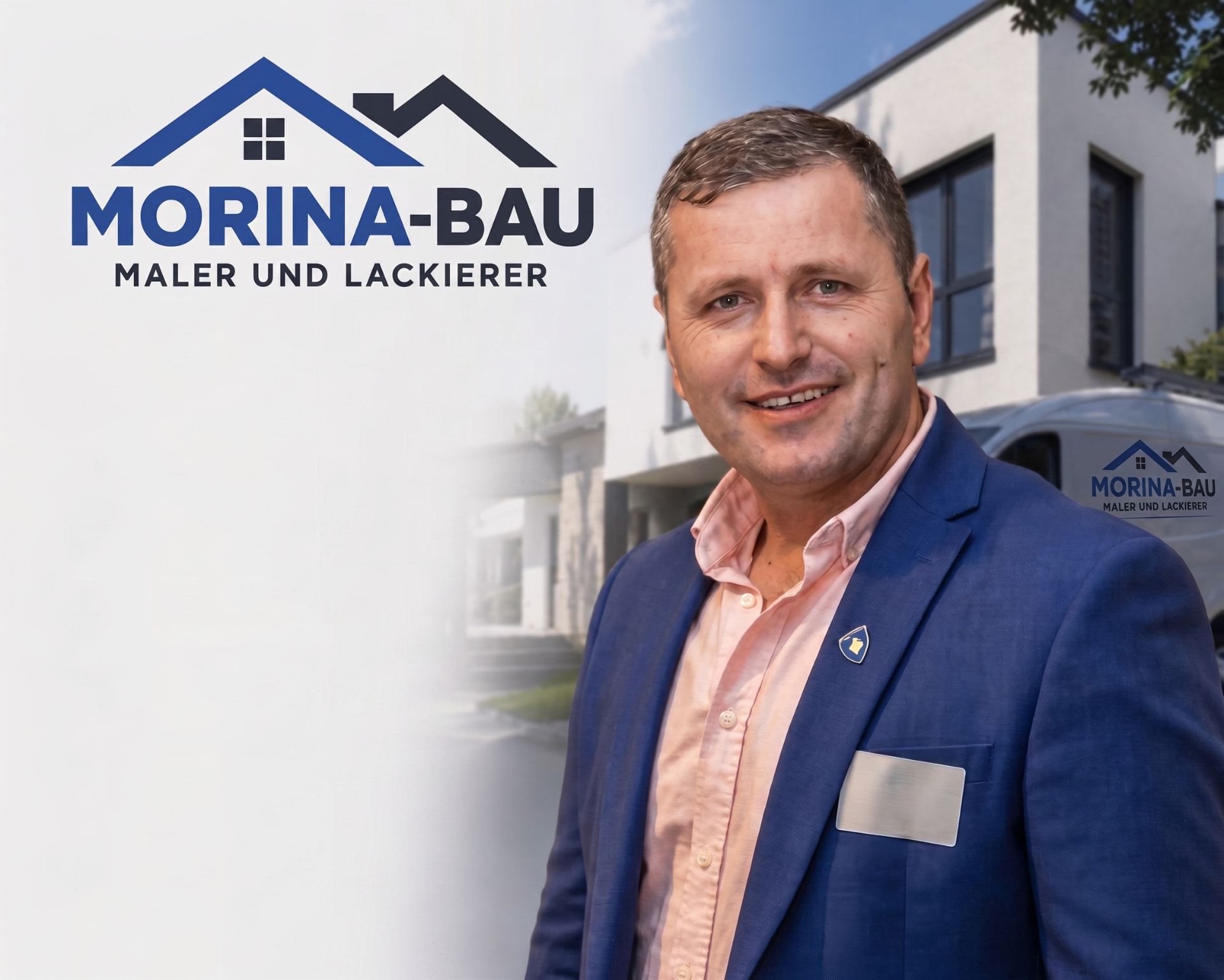 Geschäftsführer von Maler- und Lackier Morina-Bau
